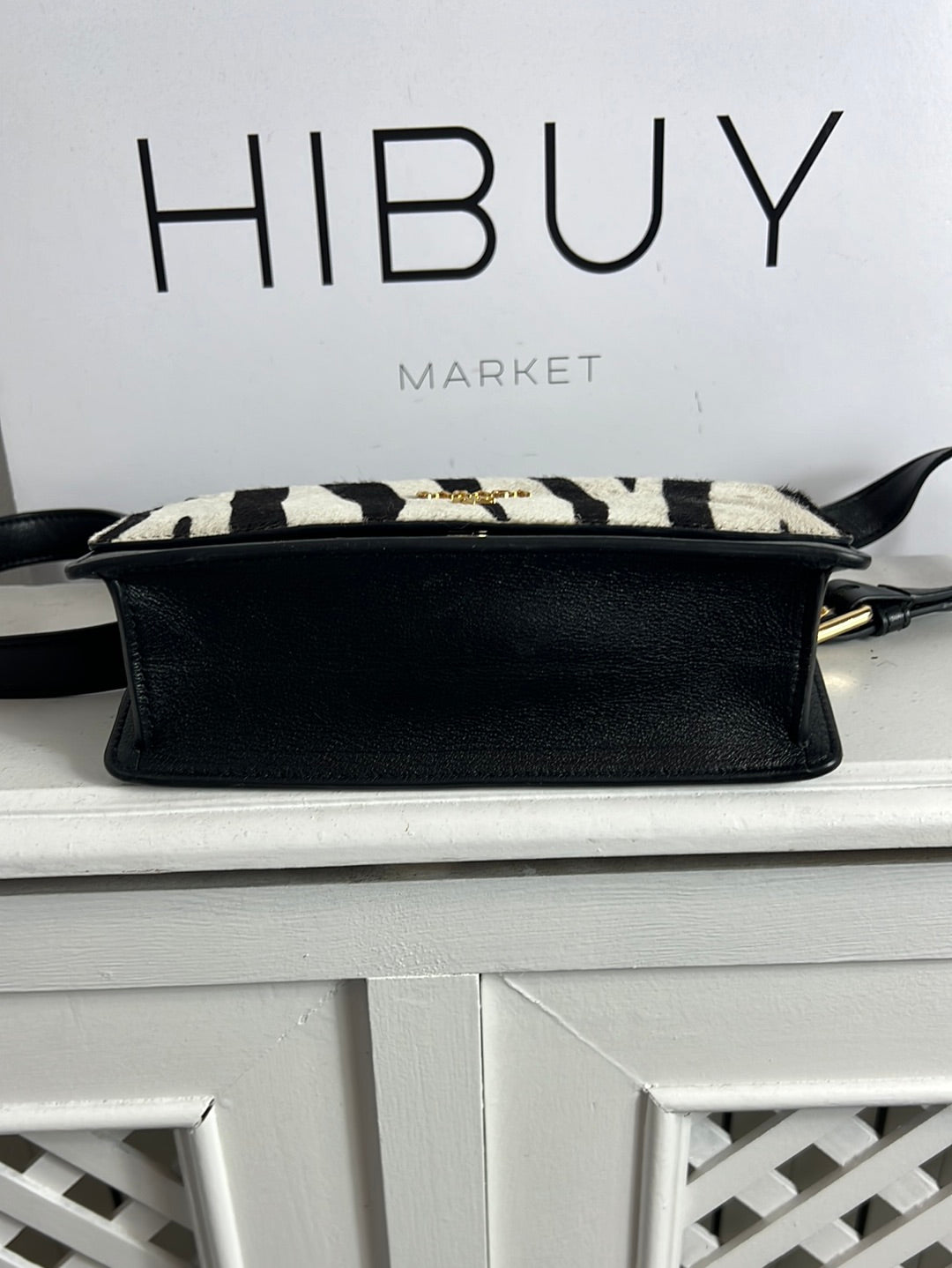 BARADA. Bolso mini piel textura