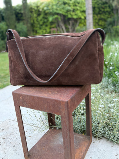 ELLEME. Bolso piel marrón