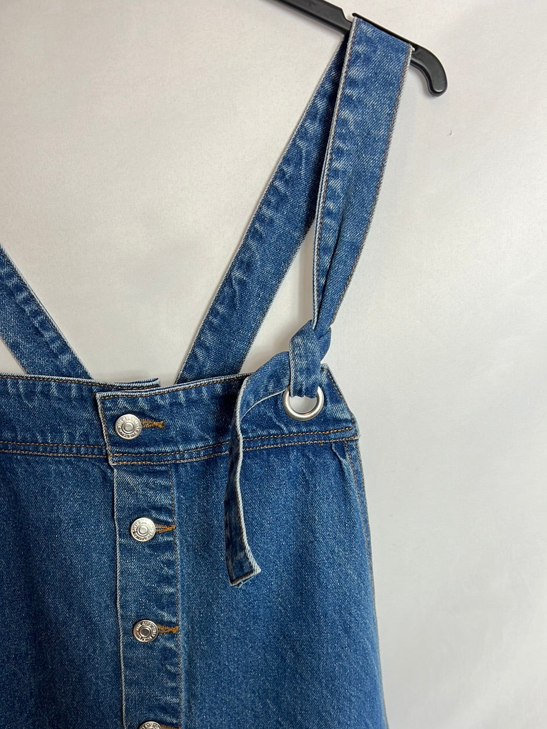 MANGO. Peto azul denim T.l