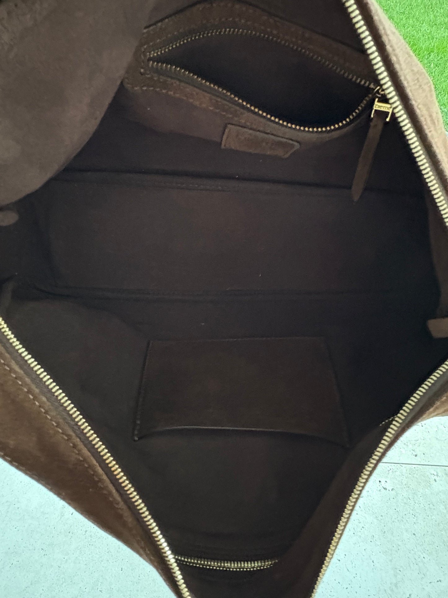 ELLEME. Bolso piel marrón