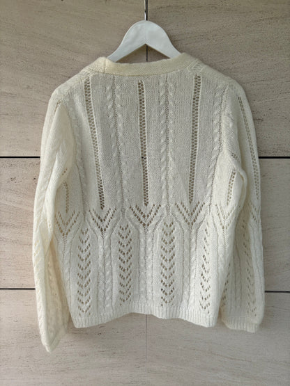 ZARA. Black stretch knit top. TL