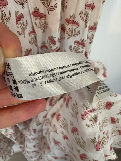 ZARA. Mustard textured back top. TS