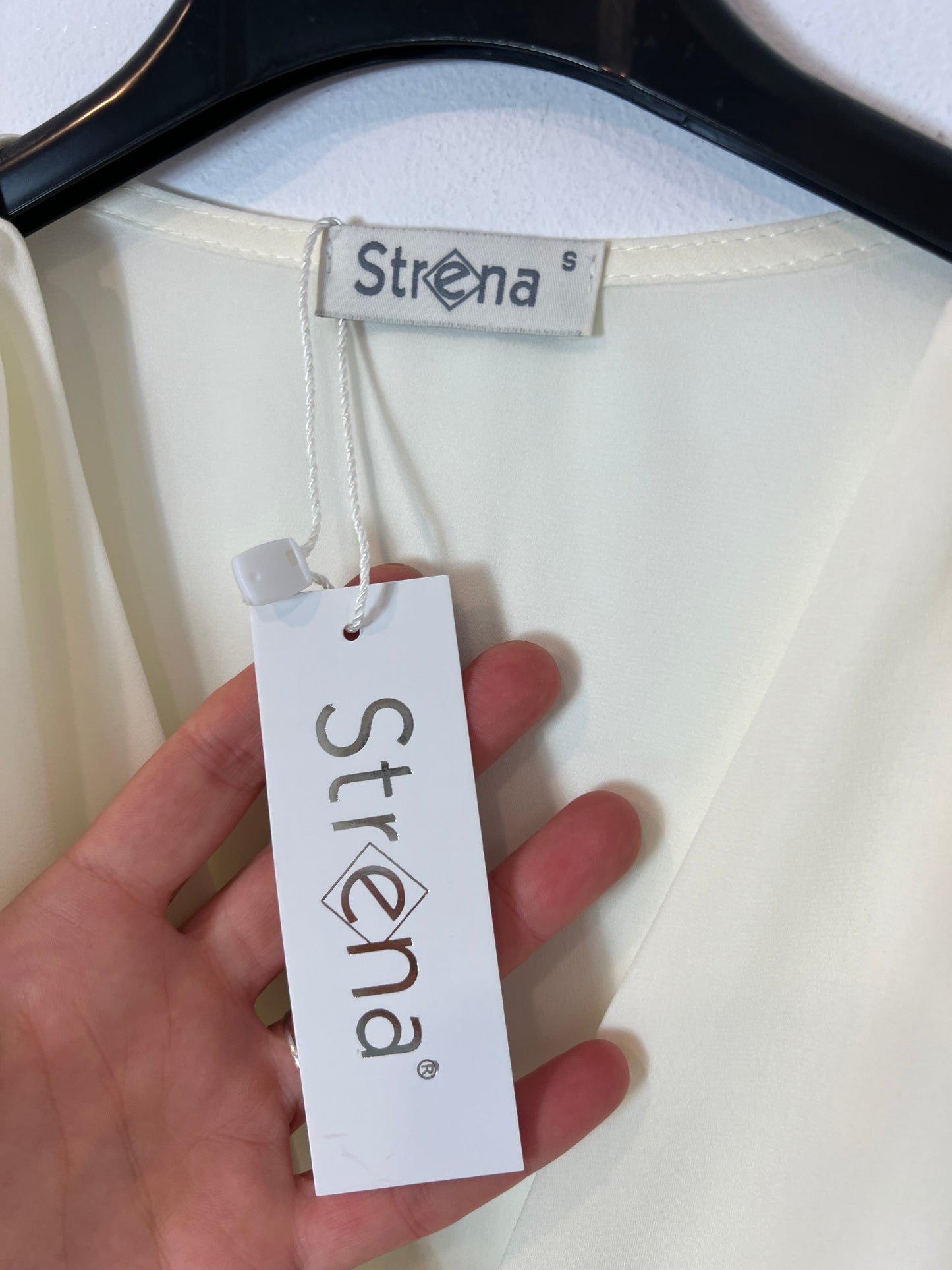 STRENA. Top fluido cruzado. T S