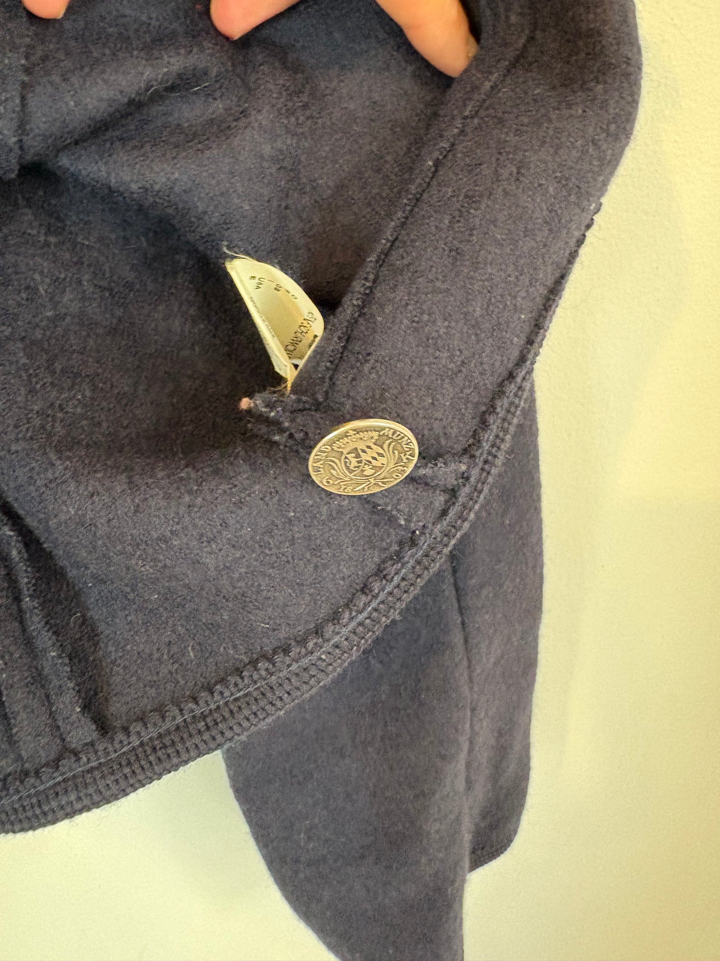 GIESSWEIN. Austriaca azul lana T.40