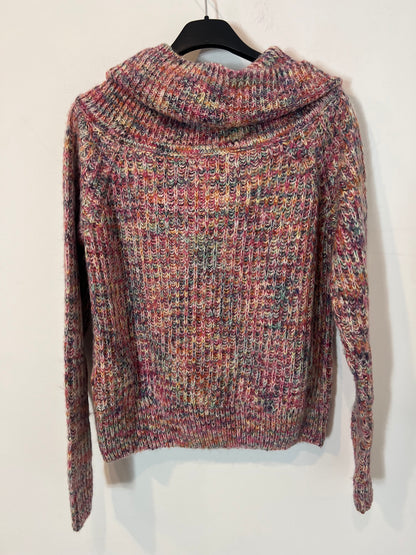 HIGH SPIRITS. Jersey cuello alto multicolor T.s