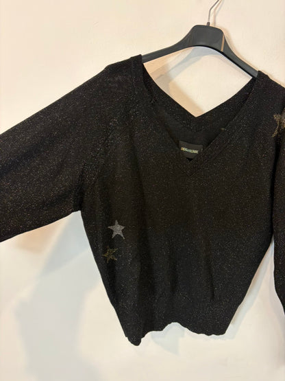 ZADIG & VOLTAIRE. Jersey pico estrellas con lana