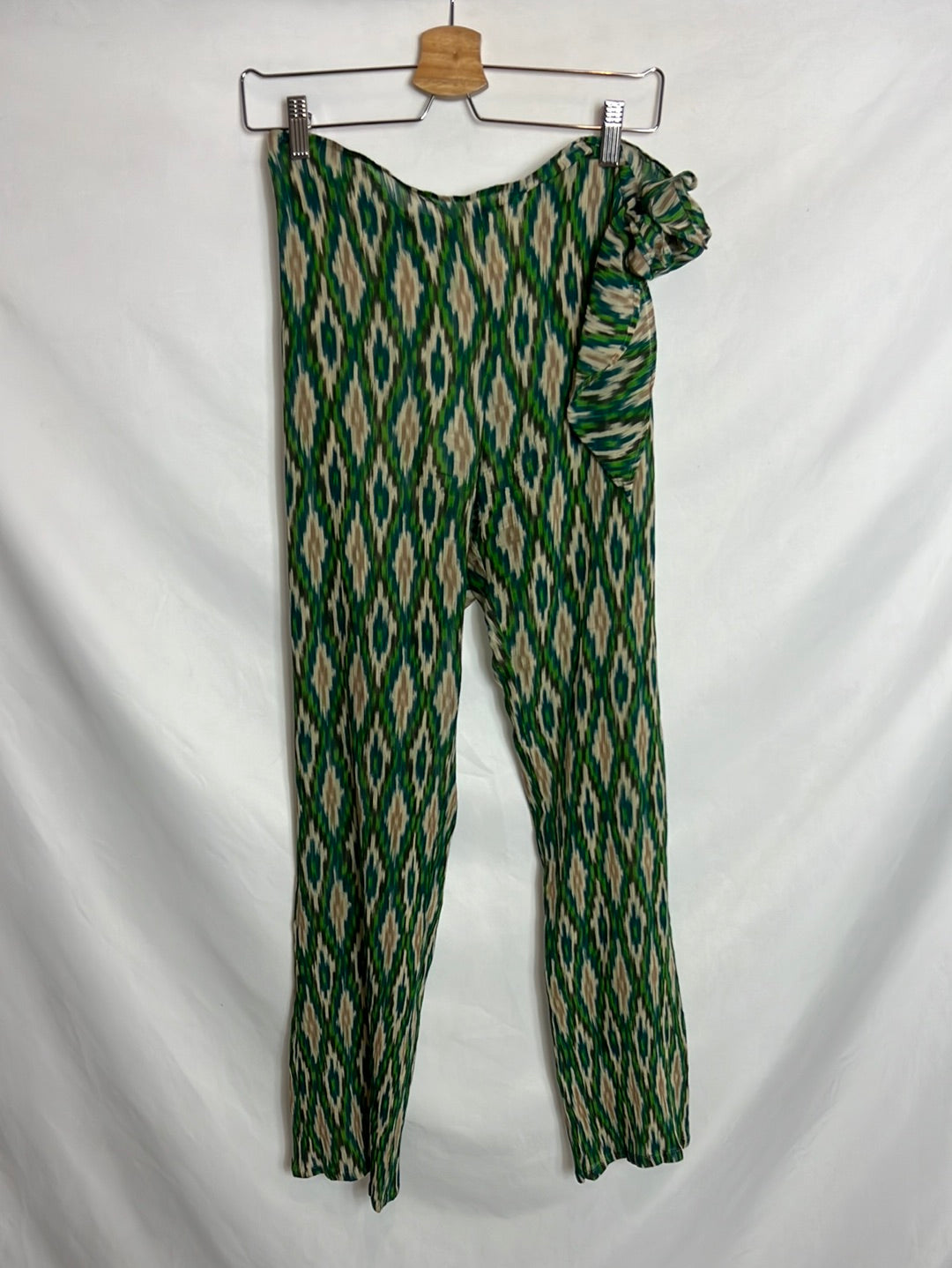 DIEGA. Total green print look Ts