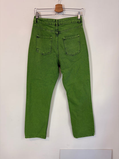 NICOLÍ. Denim recto verde