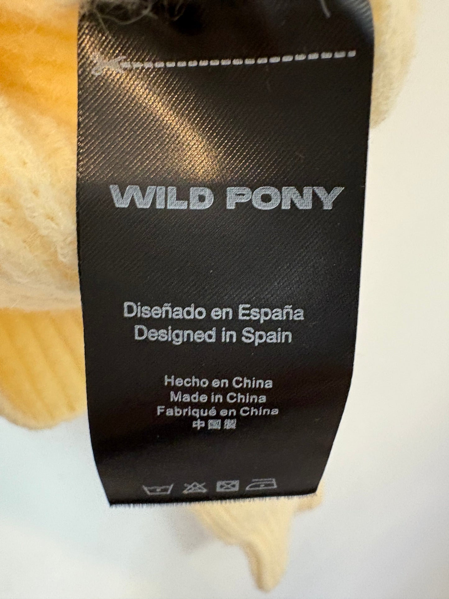 ZARA. Black stretch knit top. TL