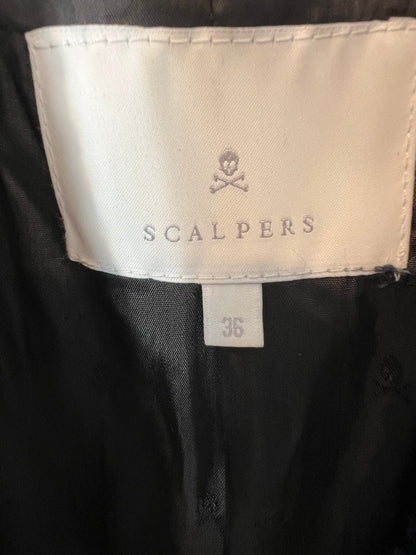 SCALPERS. Blue corduroy blazer. T 36