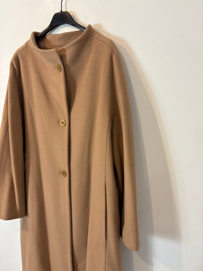 ADOLFO DOMÍNGUEZ. Abrigo largo  lana y cashmere