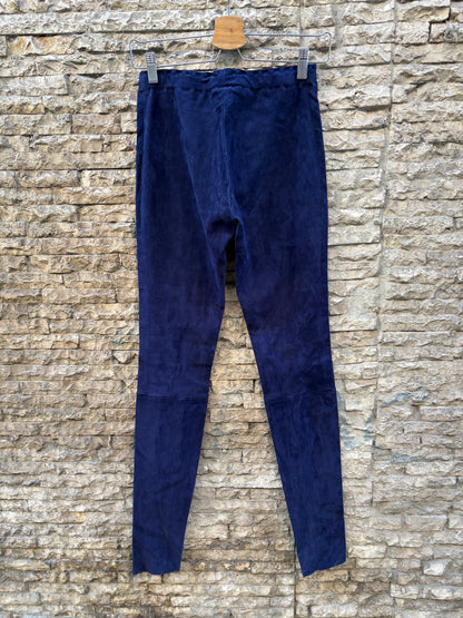 STOULS. Leggins piel vuelta azul. T S