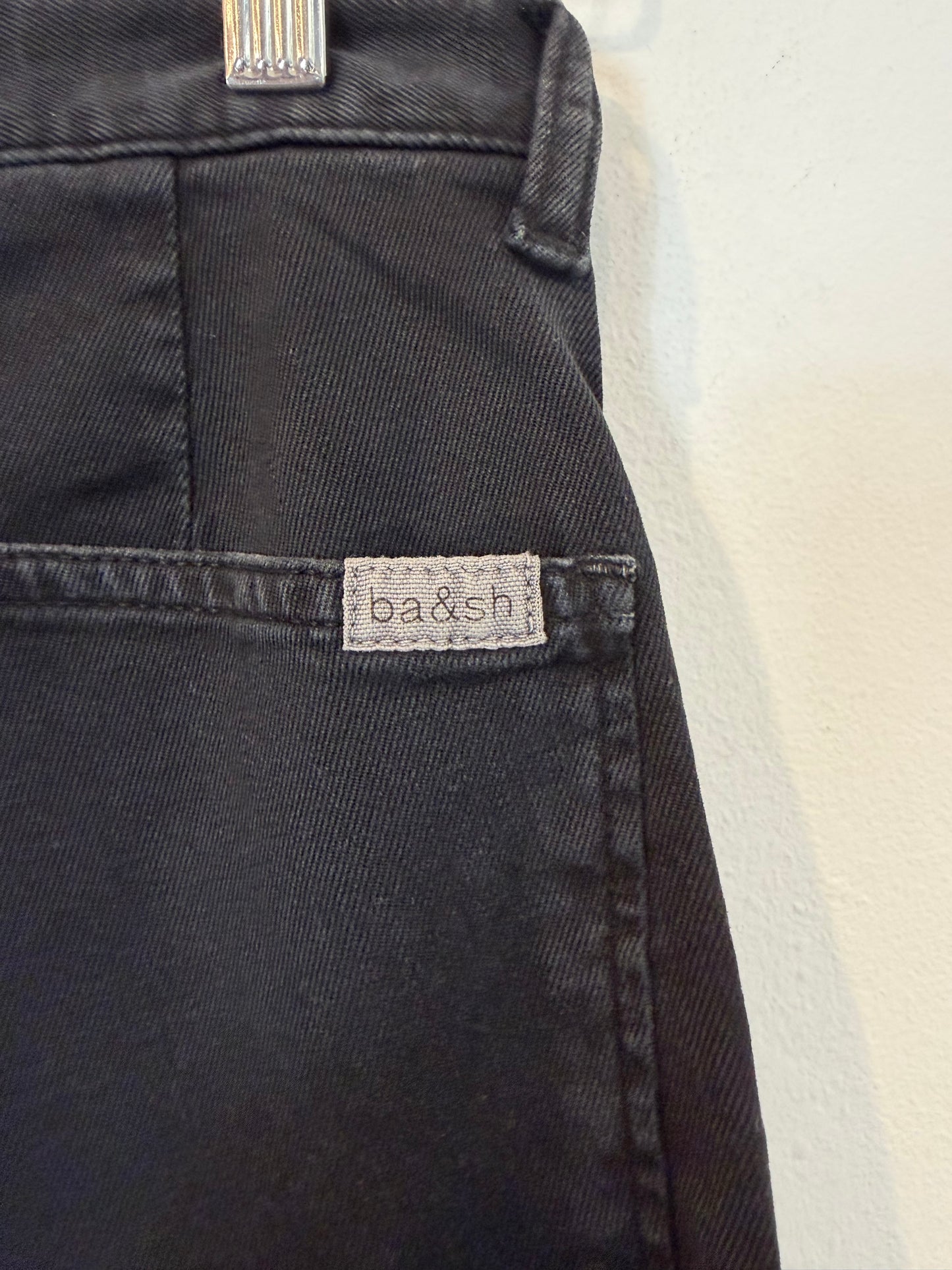 BA&SH. Denim negro tachuelas