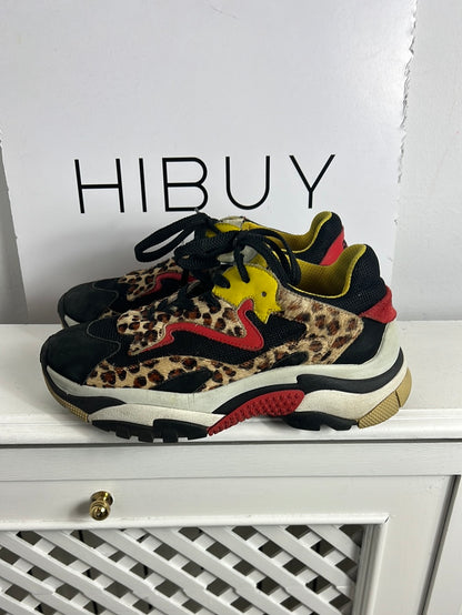 ASH. Zapatillas plataforma colores. T 40