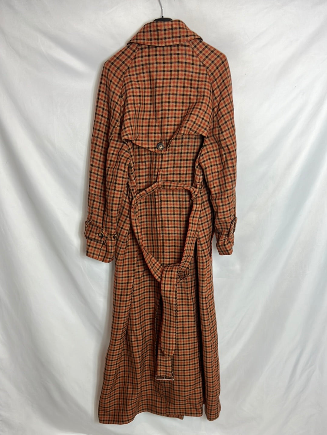 GANT. Long checked coat. TM