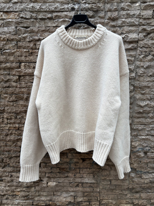 IMAN. White ribbed top Tm