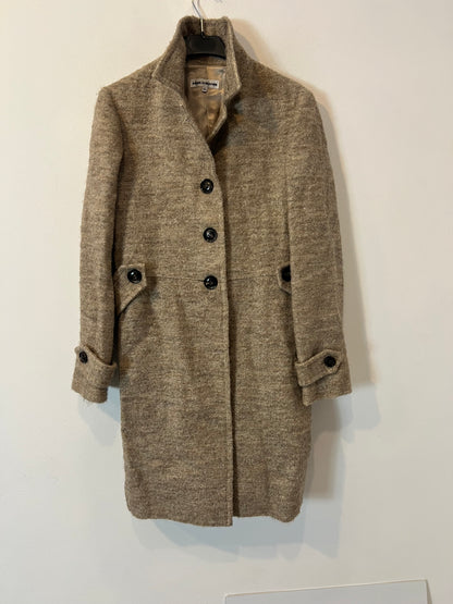 ANGEL SCHLLESSER. Abrigo beige alpaca