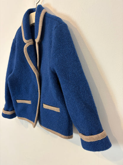 OTRAS. Austriaca azul lana niños. T 6-7 años