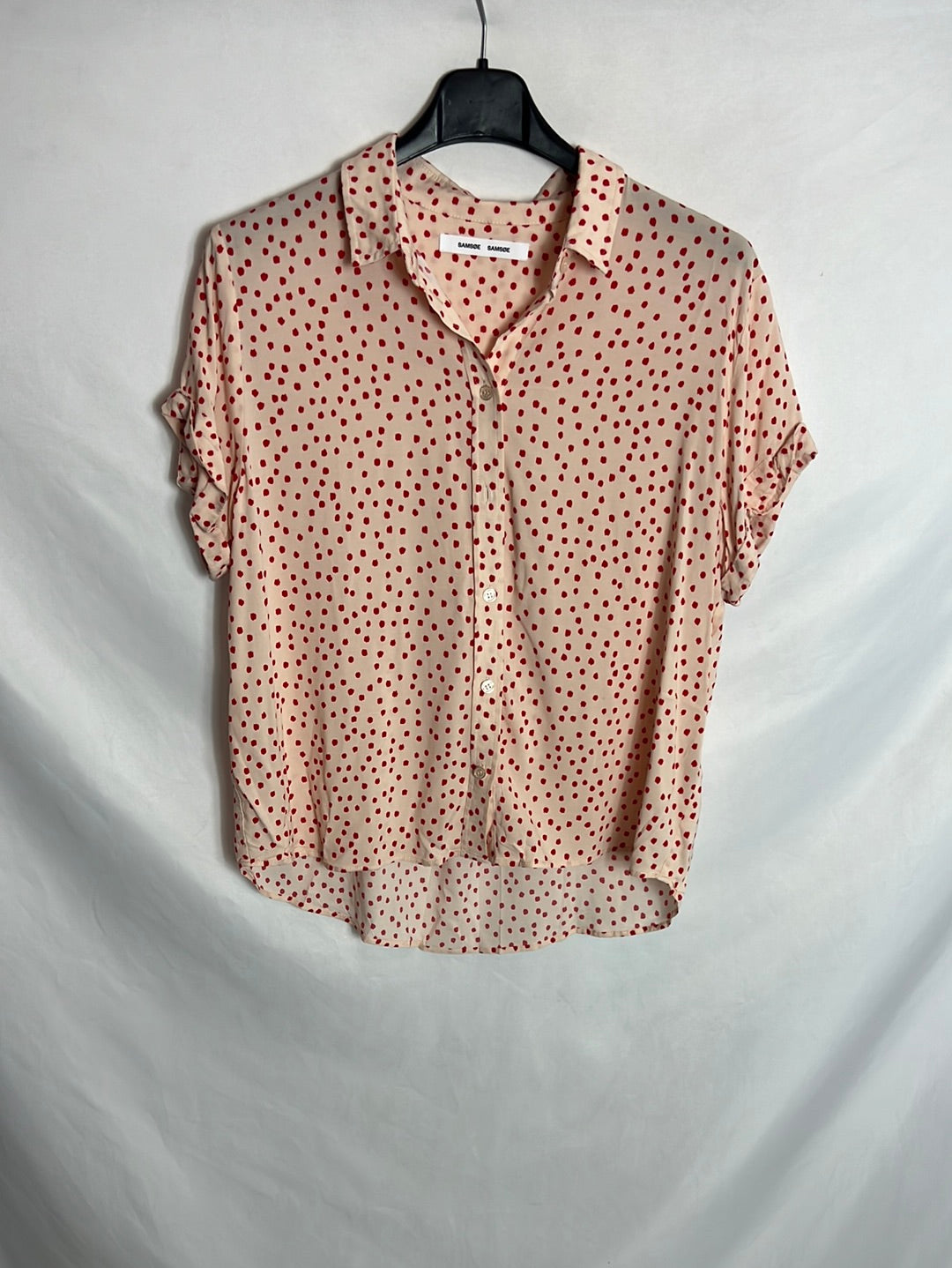 SAMSOE SAMSOE. Light pink printed blouse. TS
