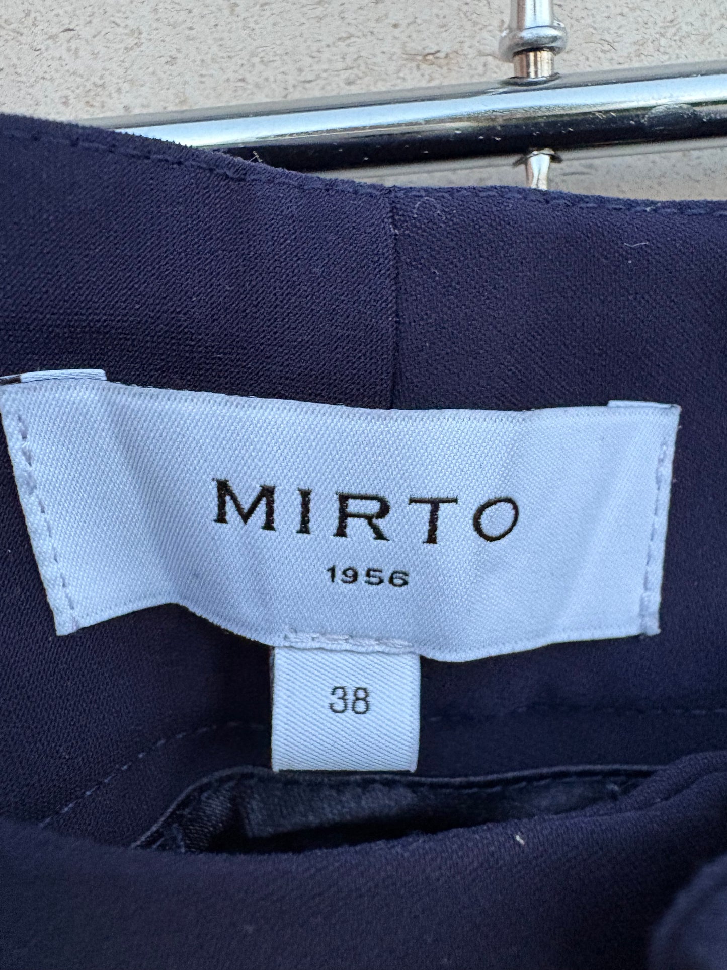 MIRTO. Pantalón azul de vestir