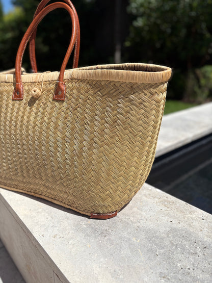 OTRAS. Capazo maxi asas piel