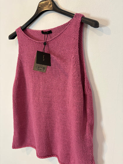 MASSIMO DUTTI. Top rosa halter