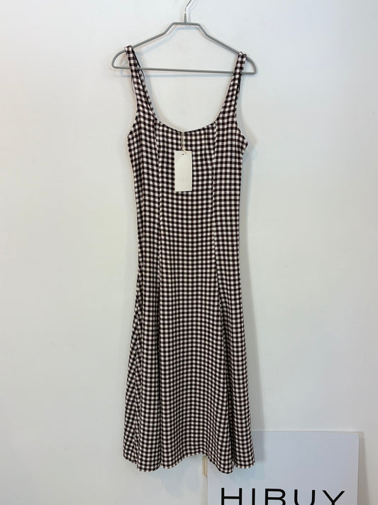 ZARA. Vestido fluido vichy