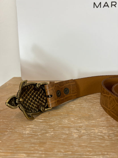 OTRAS. Cinturon piel tortuga. T 90cm