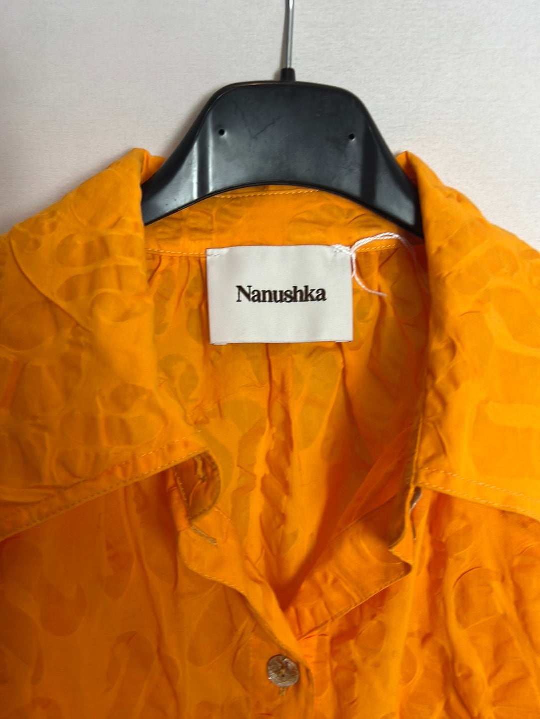 NANUSHKA. Blusa textura estilo vintage. T M/L