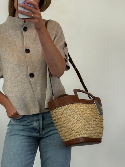 Chaqueta punto botones