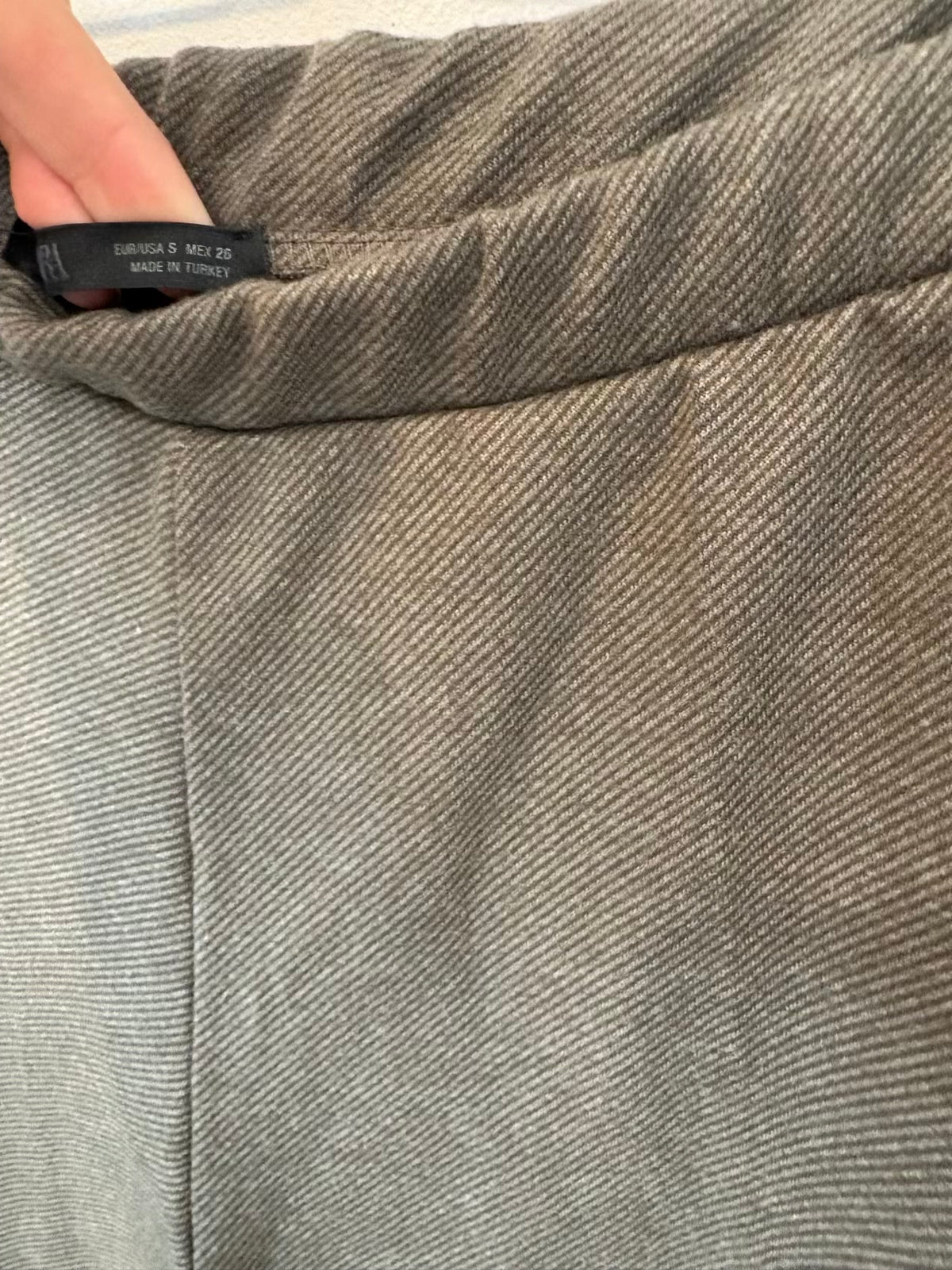 ZARA. Total look marrón jaspeado