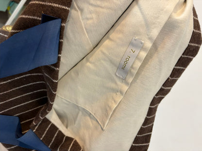 7 ROOMS. Bolso tote Amanda rayas