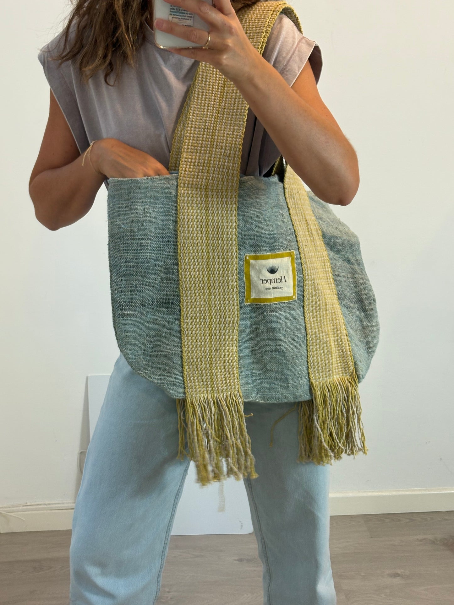 BOLSO MAXI FLECOS (4 colores)