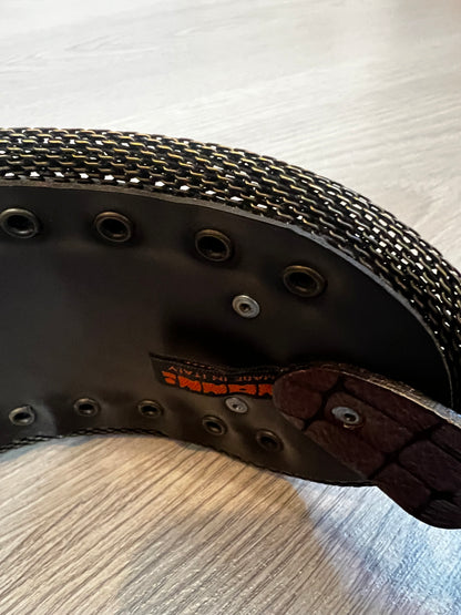 NANNI. Leather belt