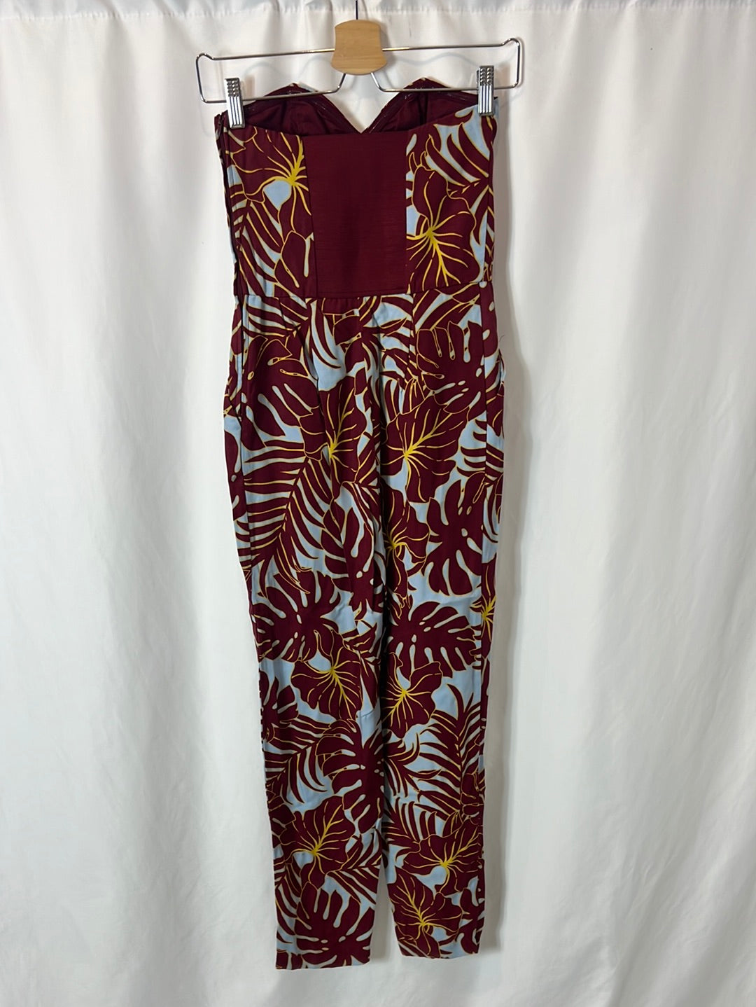 H&amp;M. Floral long jumpsuit size 34