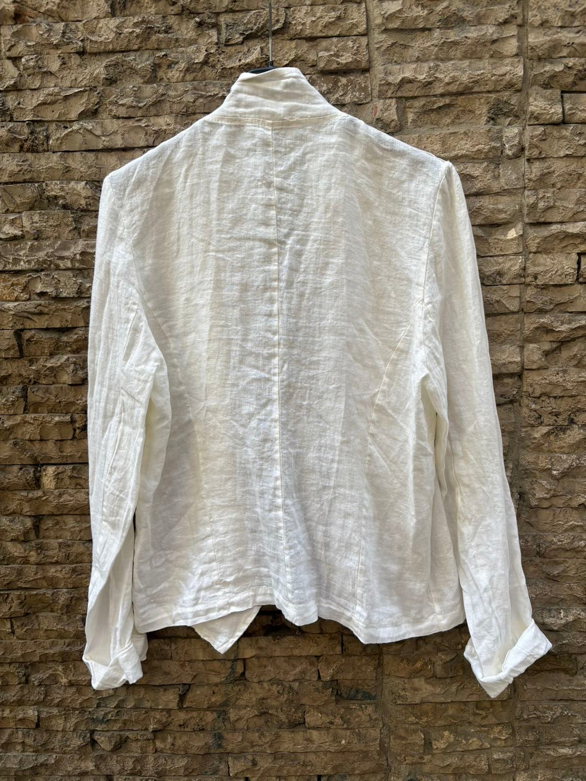 Chaqueta lino botones