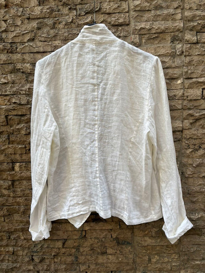 Chaqueta lino botones
