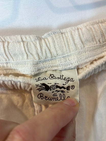 LA BOTTEGA DI BRUNELLA. Pantalón corto beige T.m