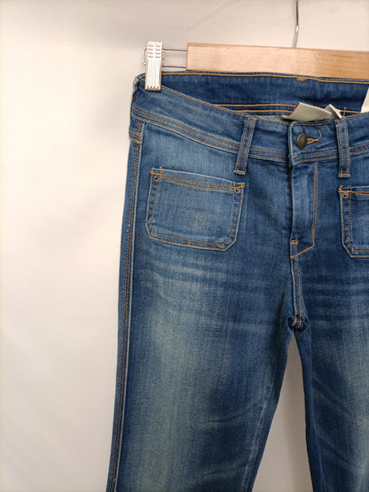 MANGO. Flared denim trousers size 36
