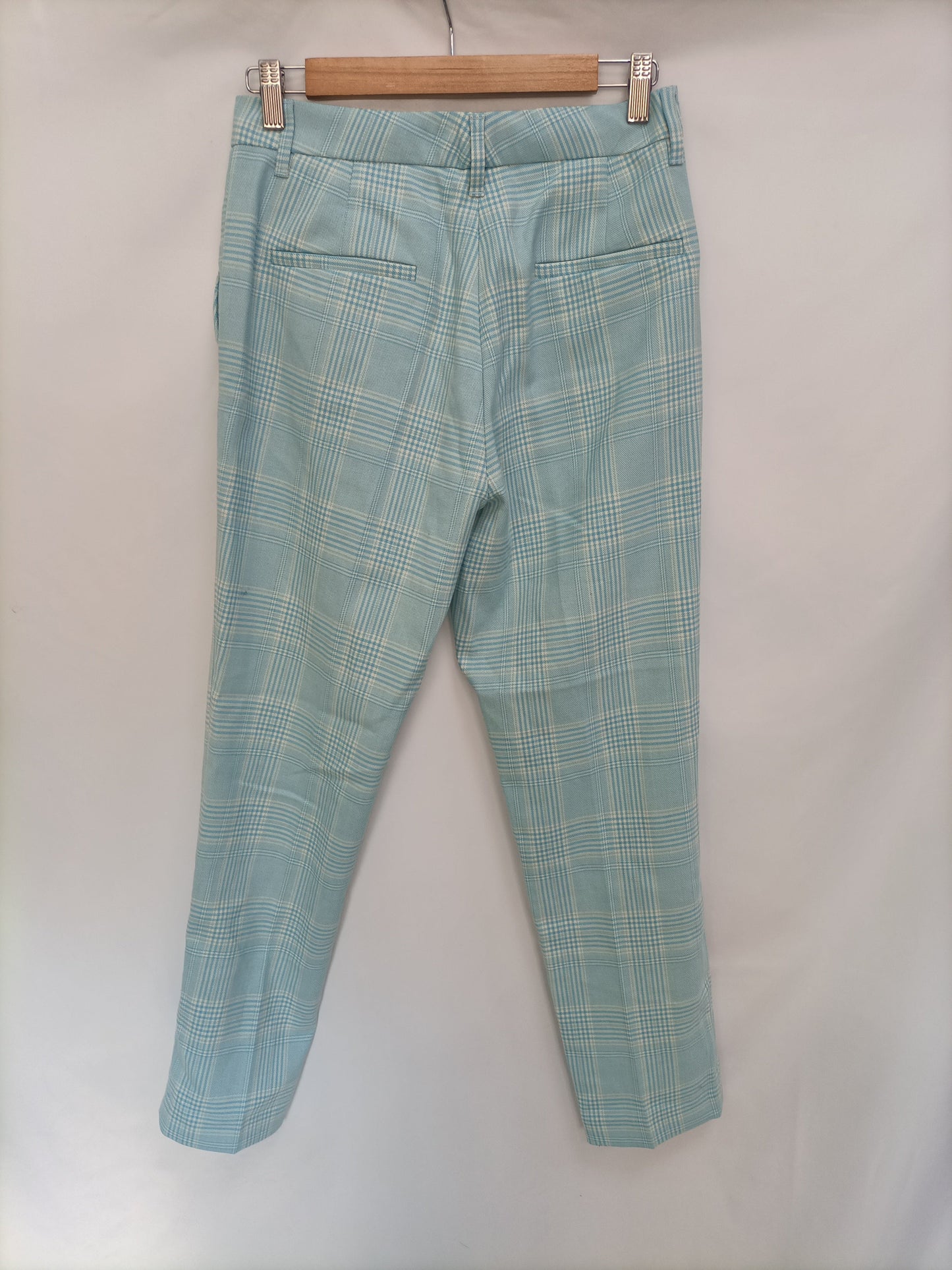 ESSENTIAL. Blue checked blazer, size 38