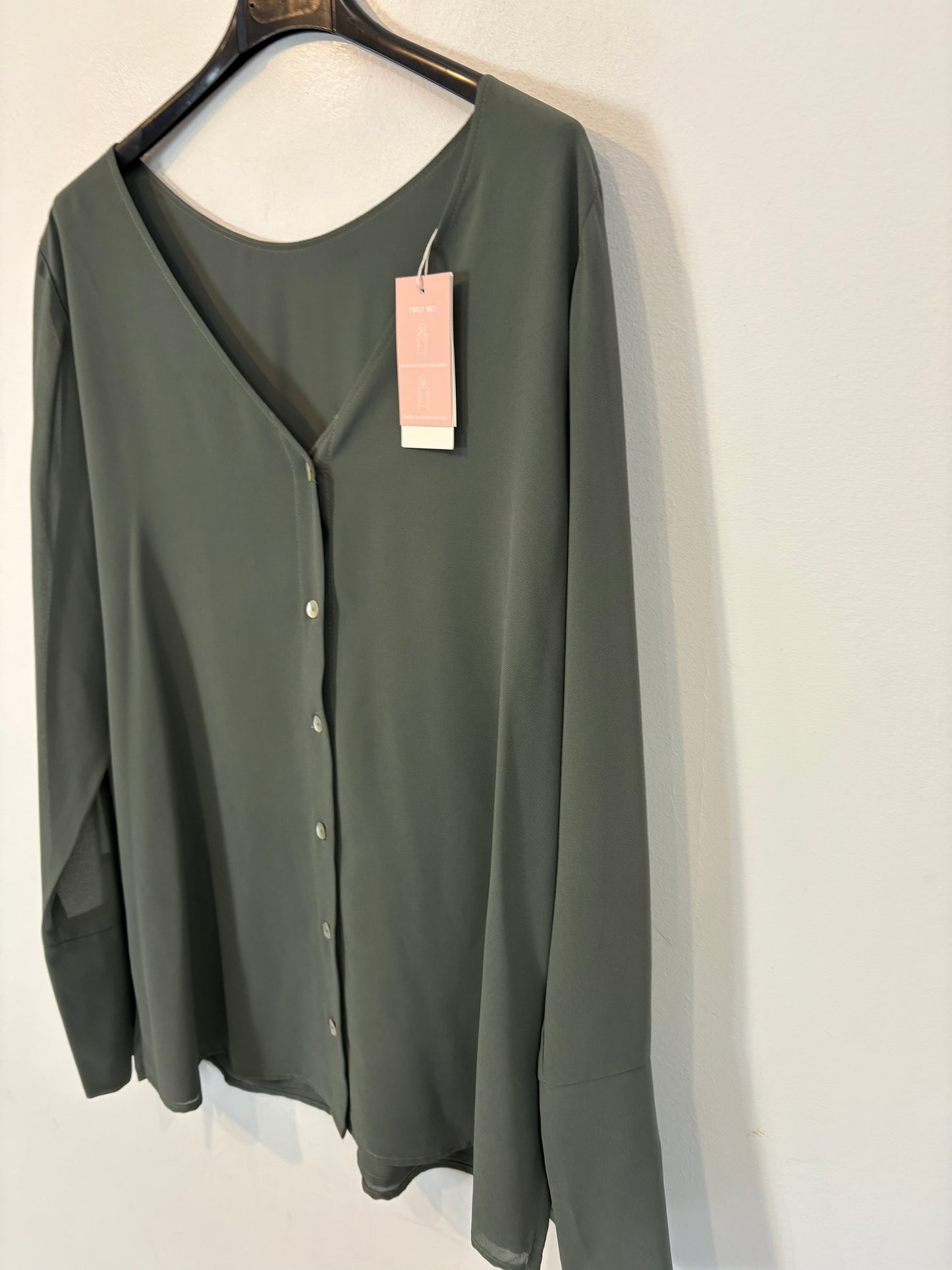 ZARA. Black stretch knit top. TL
