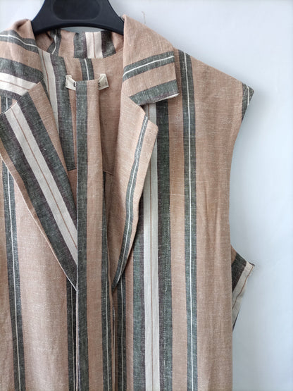 LEANE. Long striped dress size 36