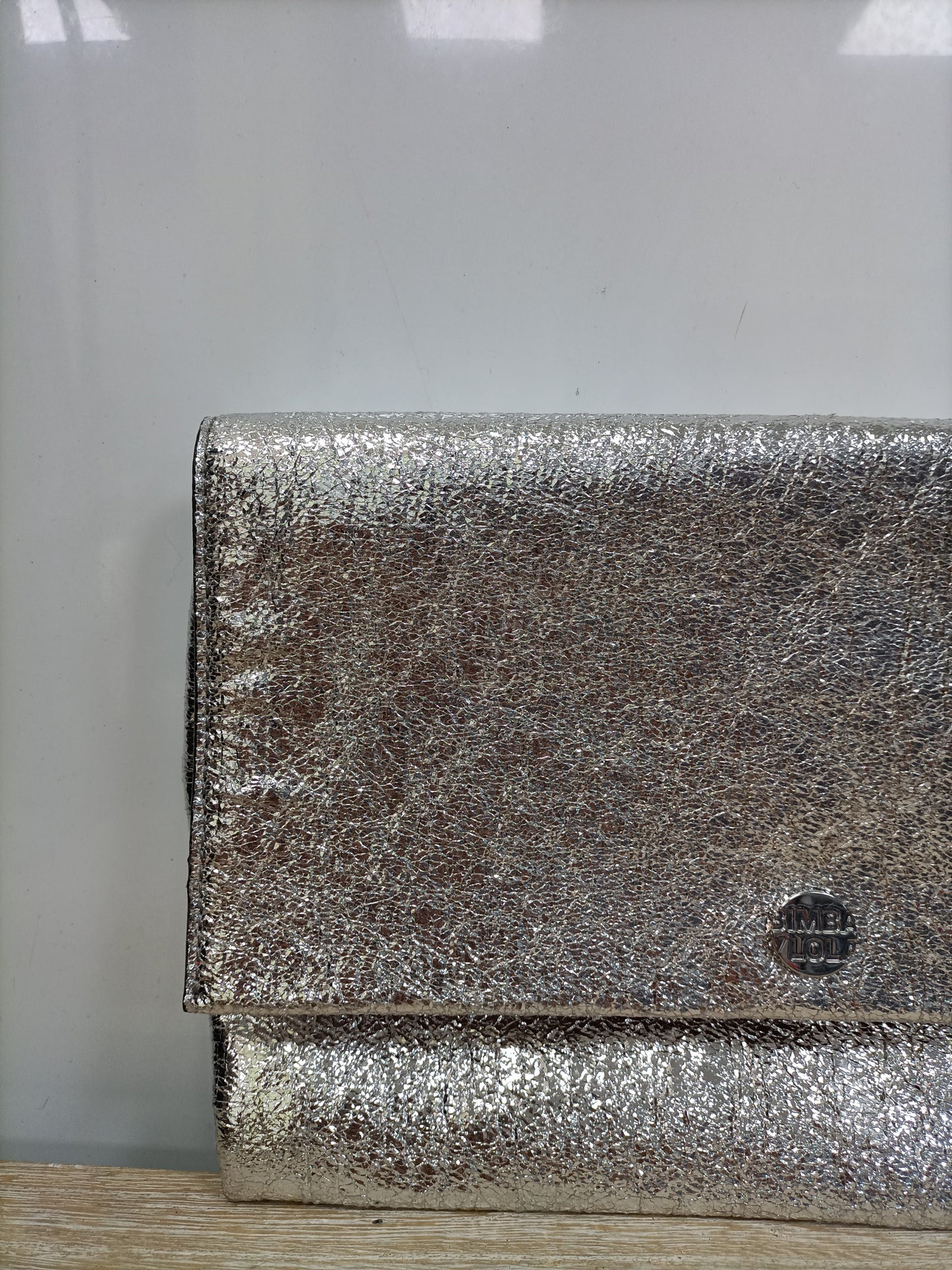 BIMBA Y LOLA. Silver handbag