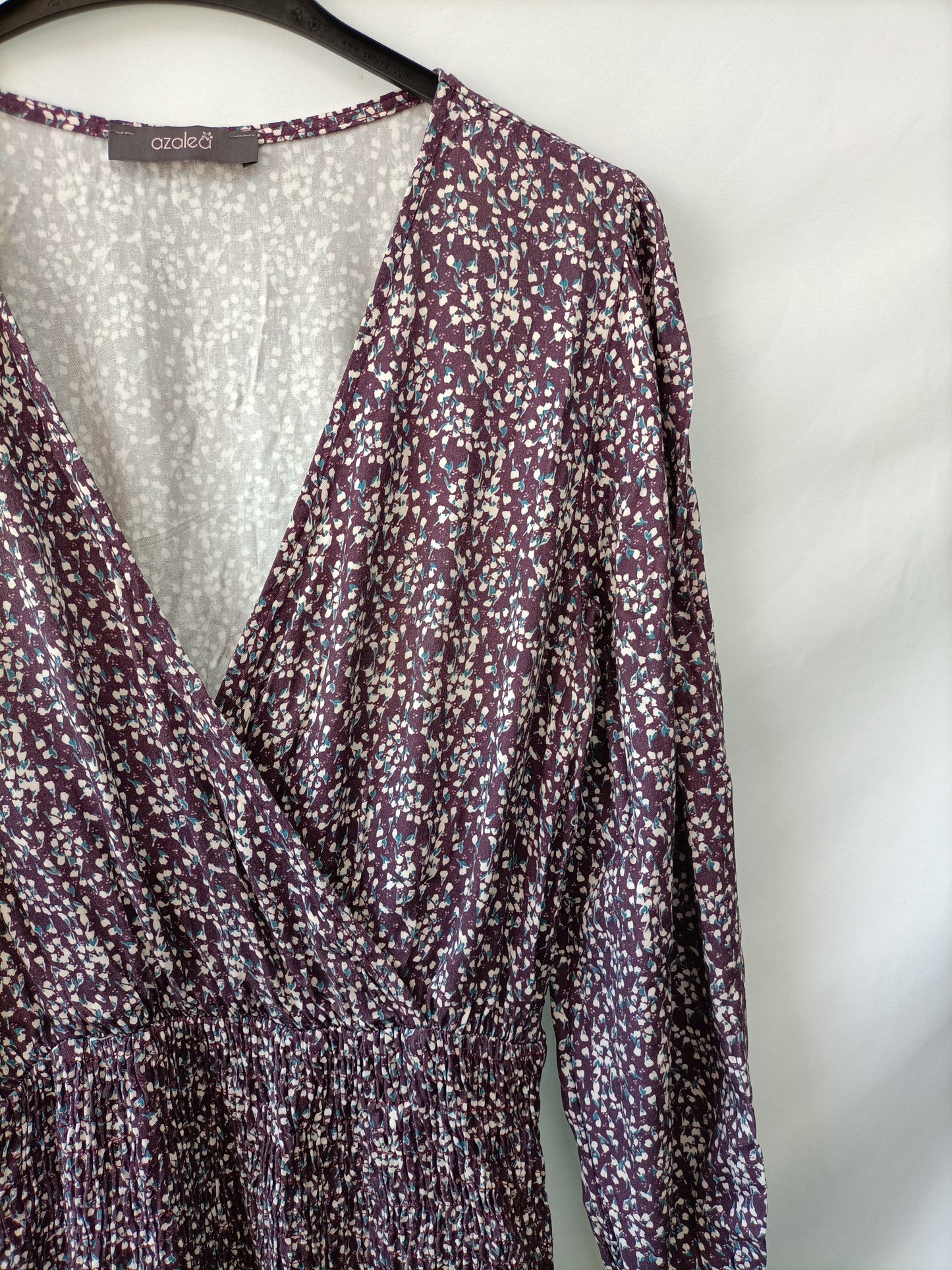 AZALEA.Vestido corto nido abeja  T.S