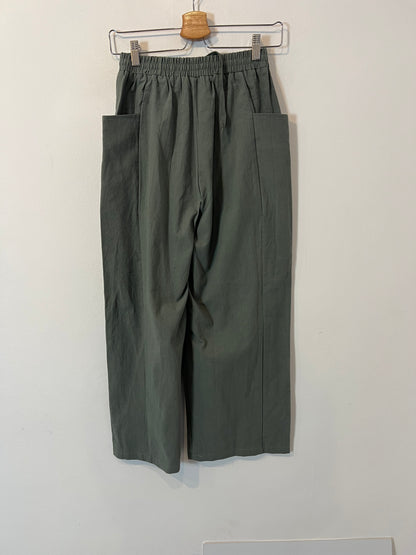 Pantalón verde algodón