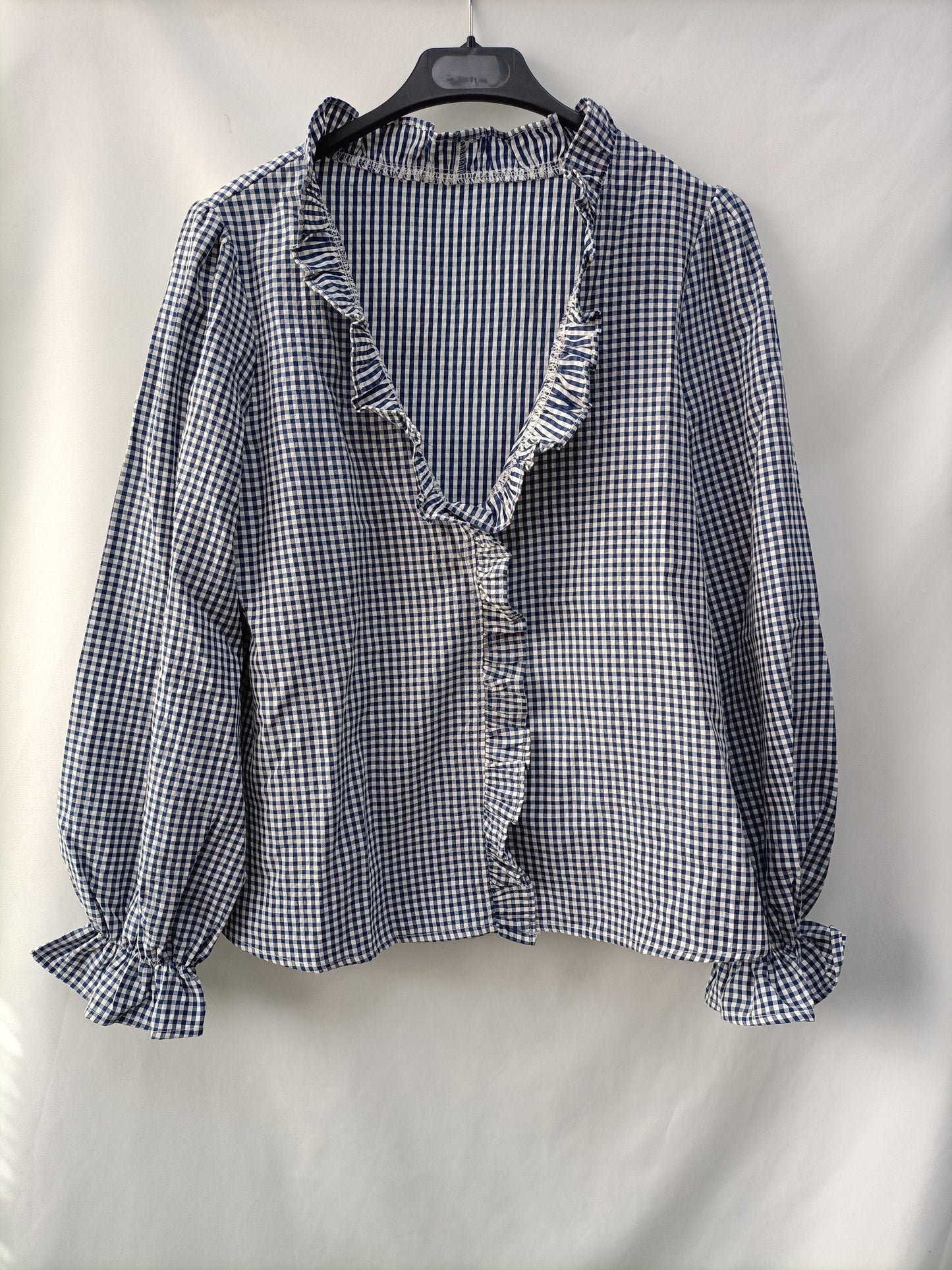 OTHERS. Vichy check blouse YOU (S)