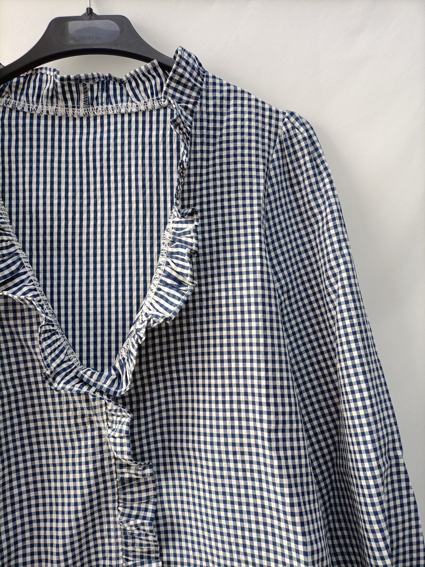 OTHERS. Vichy check blouse YOU (S)