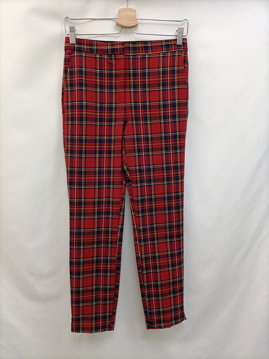 ZARA. Plaid trousers Ts