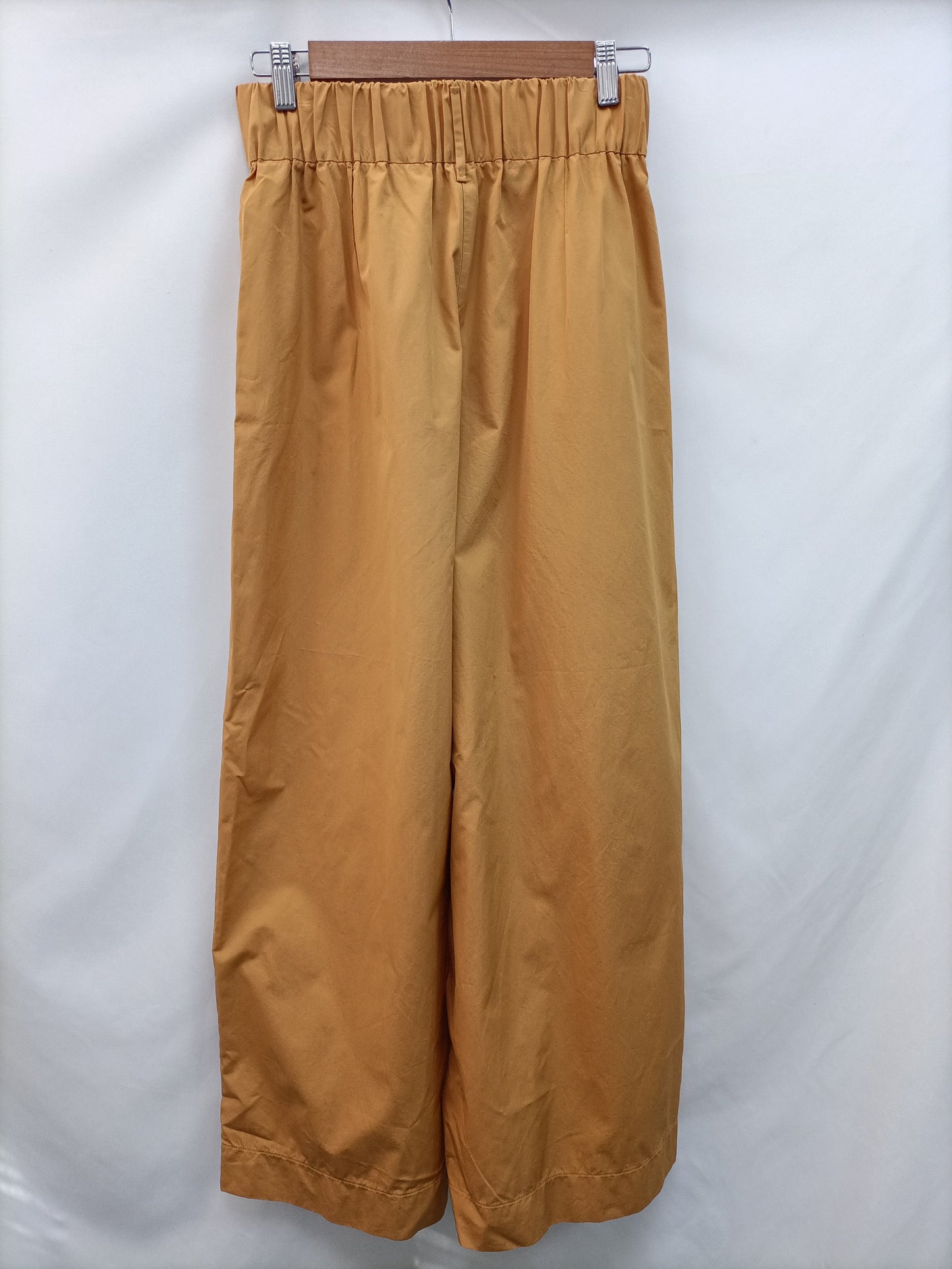 FORTE FORTE. Mustard palazzo pants T.1 (S)