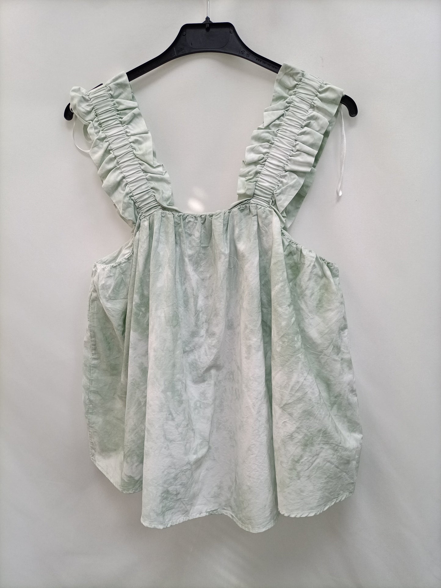 ZARA. Top tie dye verde claro  T S